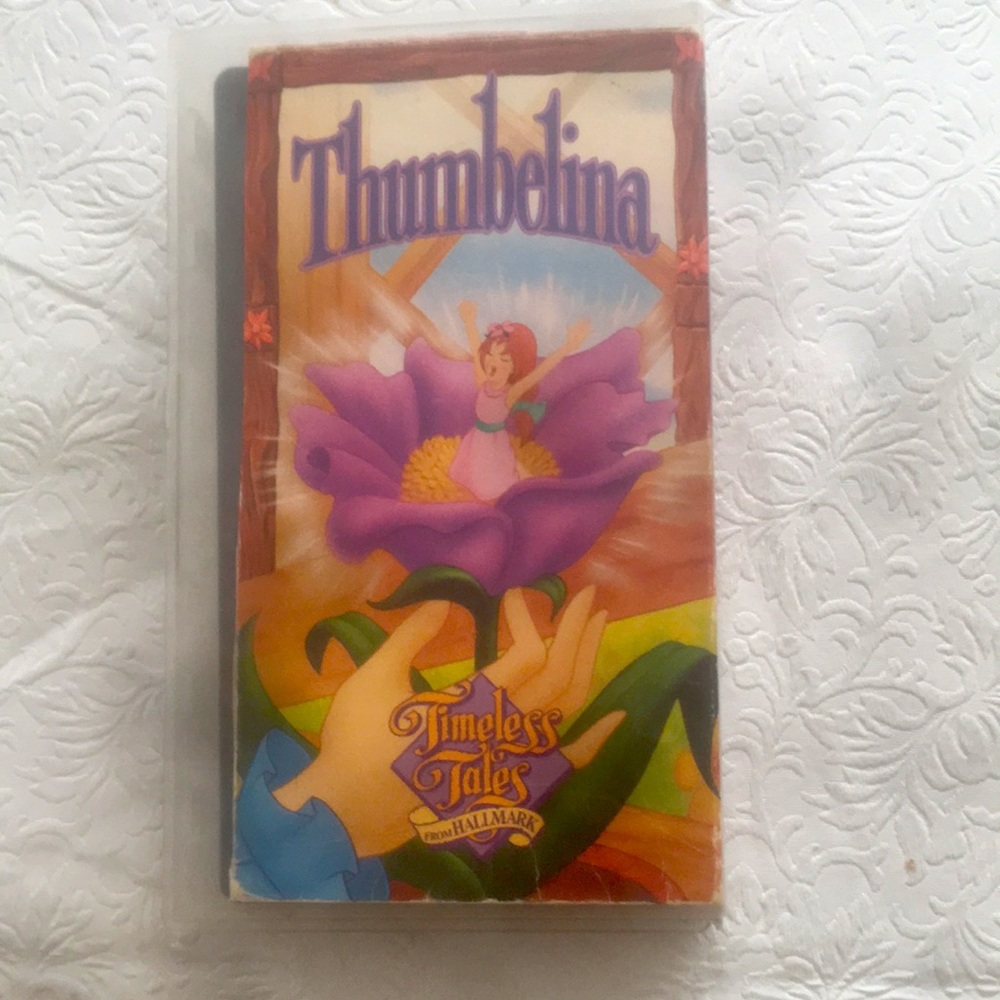 VTG. 1990 VHS#HB 1237 Video Tape THUMBELINA